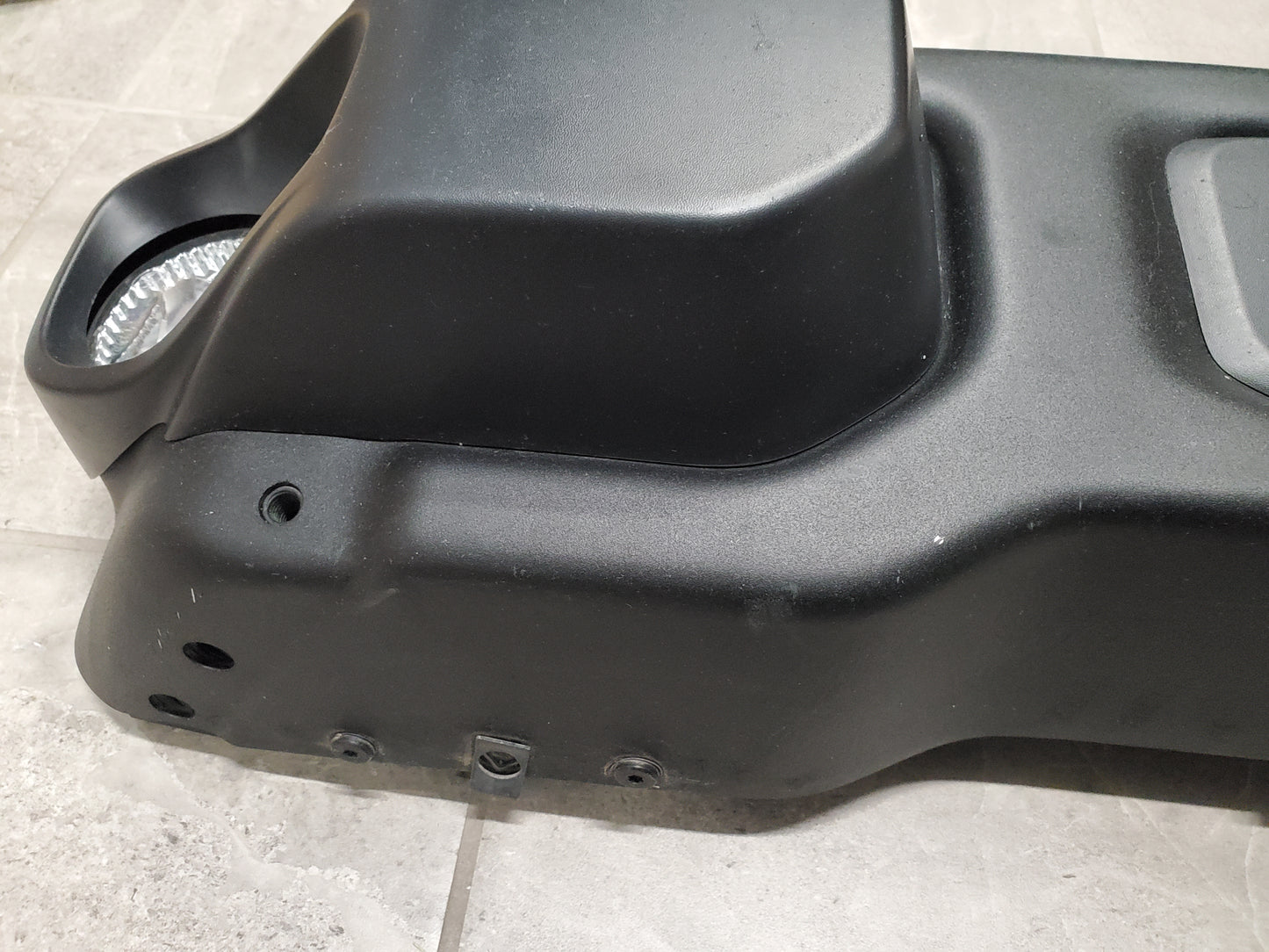 2007-2018 Jeep Wrangler JK Hard Rock Steel Front Bumper OEM No End Caps