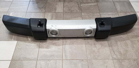 2007-2018 Jeep Wrangler JK Front Bumper OEM With Silver Cover and Fog Lights