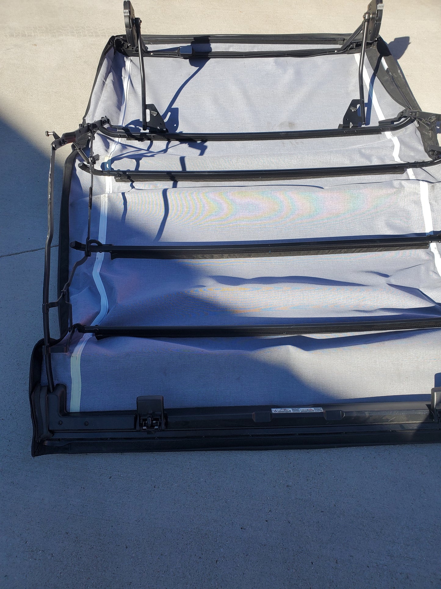 2018-2026 Jeep Wrangler JL 4 Door Soft Top Canopy Black Diamond OEM