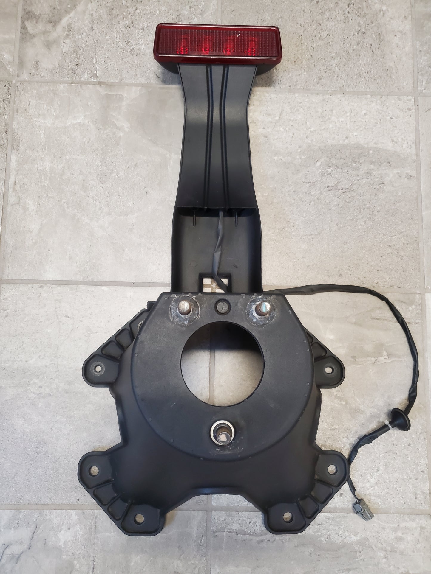 2007-2018 Jeep Wrangler JK Spare Tire Carrier OEM With Brake Light, Harness