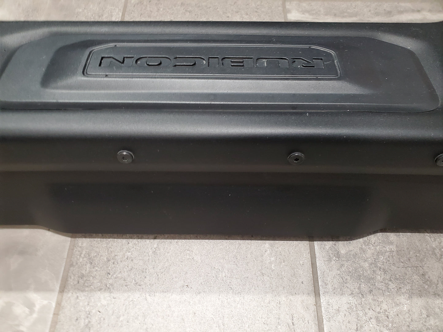 2007-2018 Jeep Wrangler JK Hard Rock Steel Front Bumper OEM No End Caps