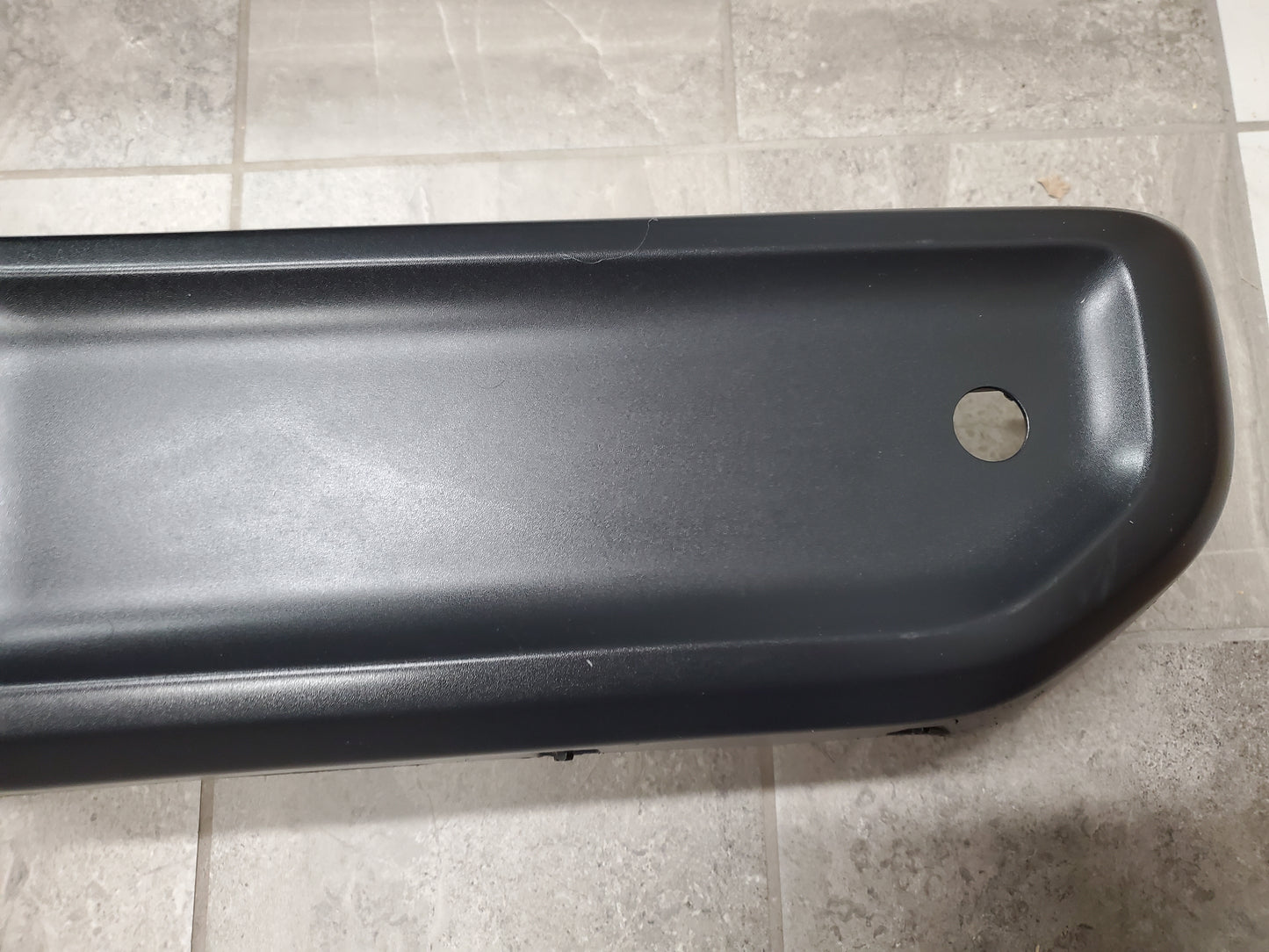 2018-2025 Jeep Wrangler JL Rear Bumper OEM With Park Assist Sensor Holes 6BX15TRMAB