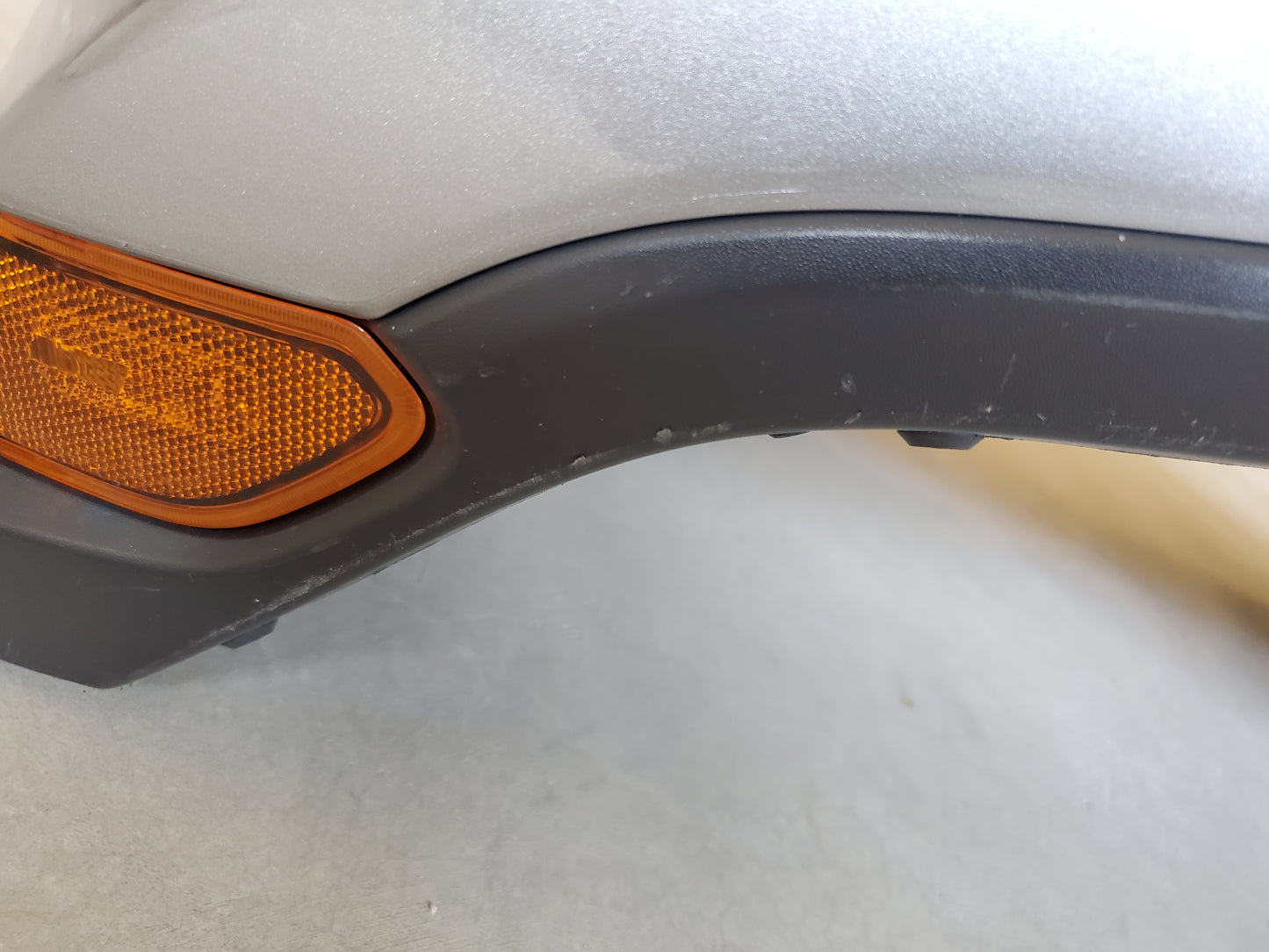 2018-2023 Jeep Wrangler JL Gladiator JT Rubicon Fender Flares Front Left Driver's Side in Silver Metallic