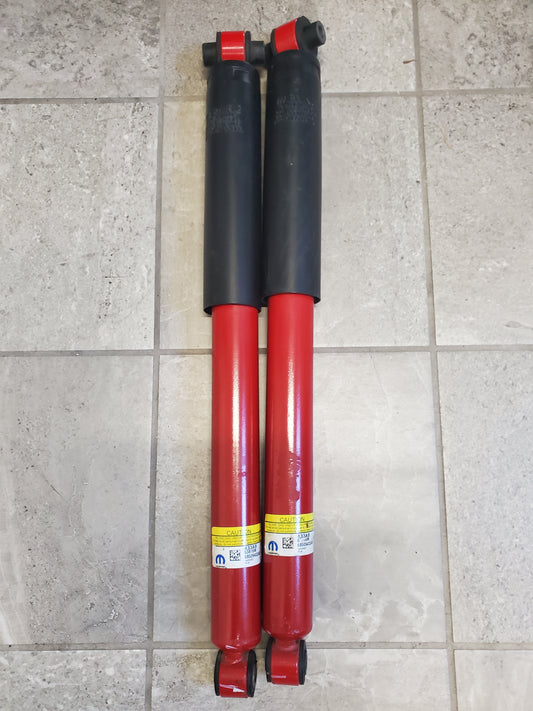 2018-2025 Jeep Wrangler JL Rubicon Suspension Rear Shocks OEM Pair 68509433AB