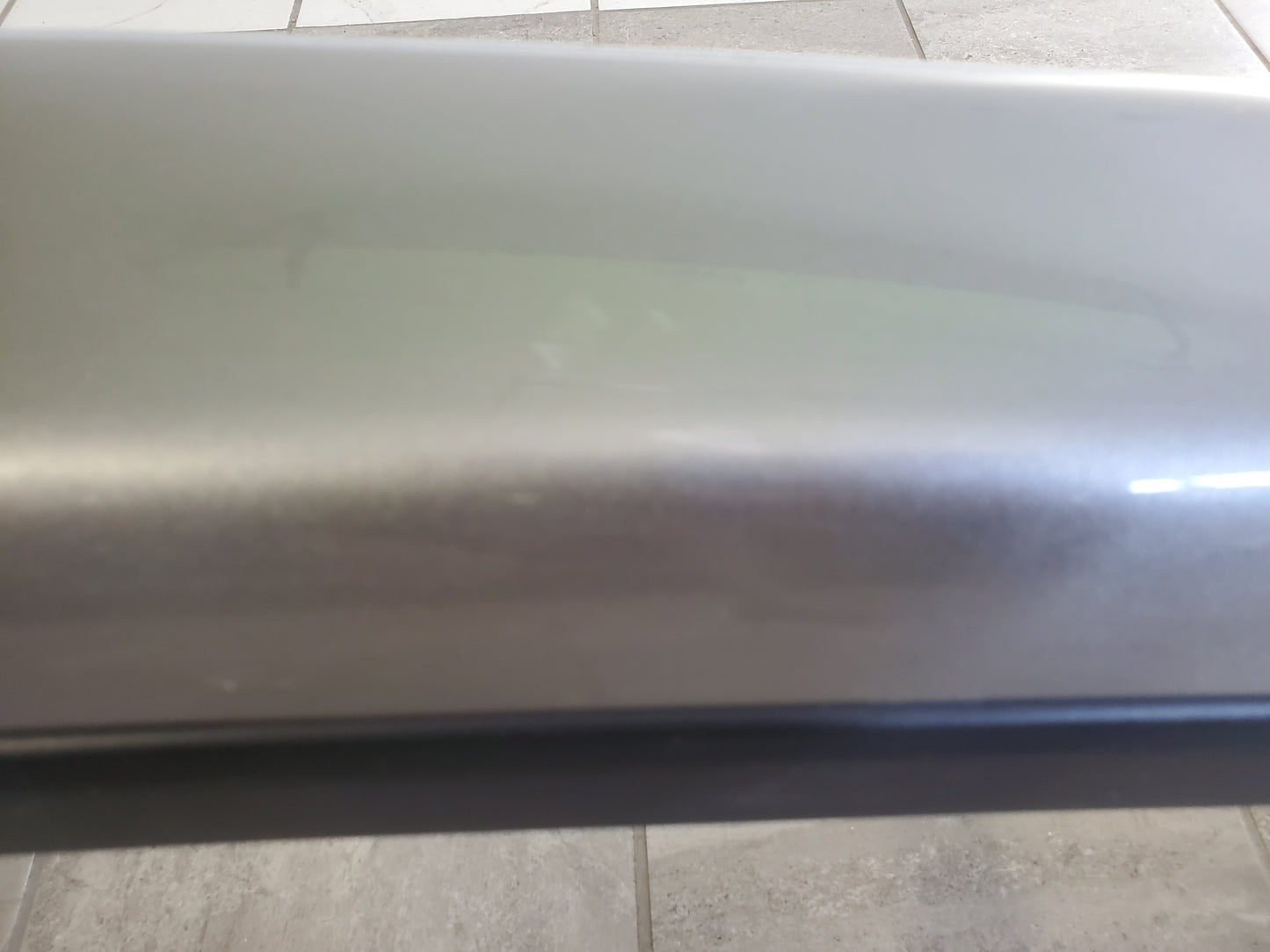 2018-2025 Jeep Wrangler JL Rubicon Fender Flares Rear Left Drivers Side Silver Metallic