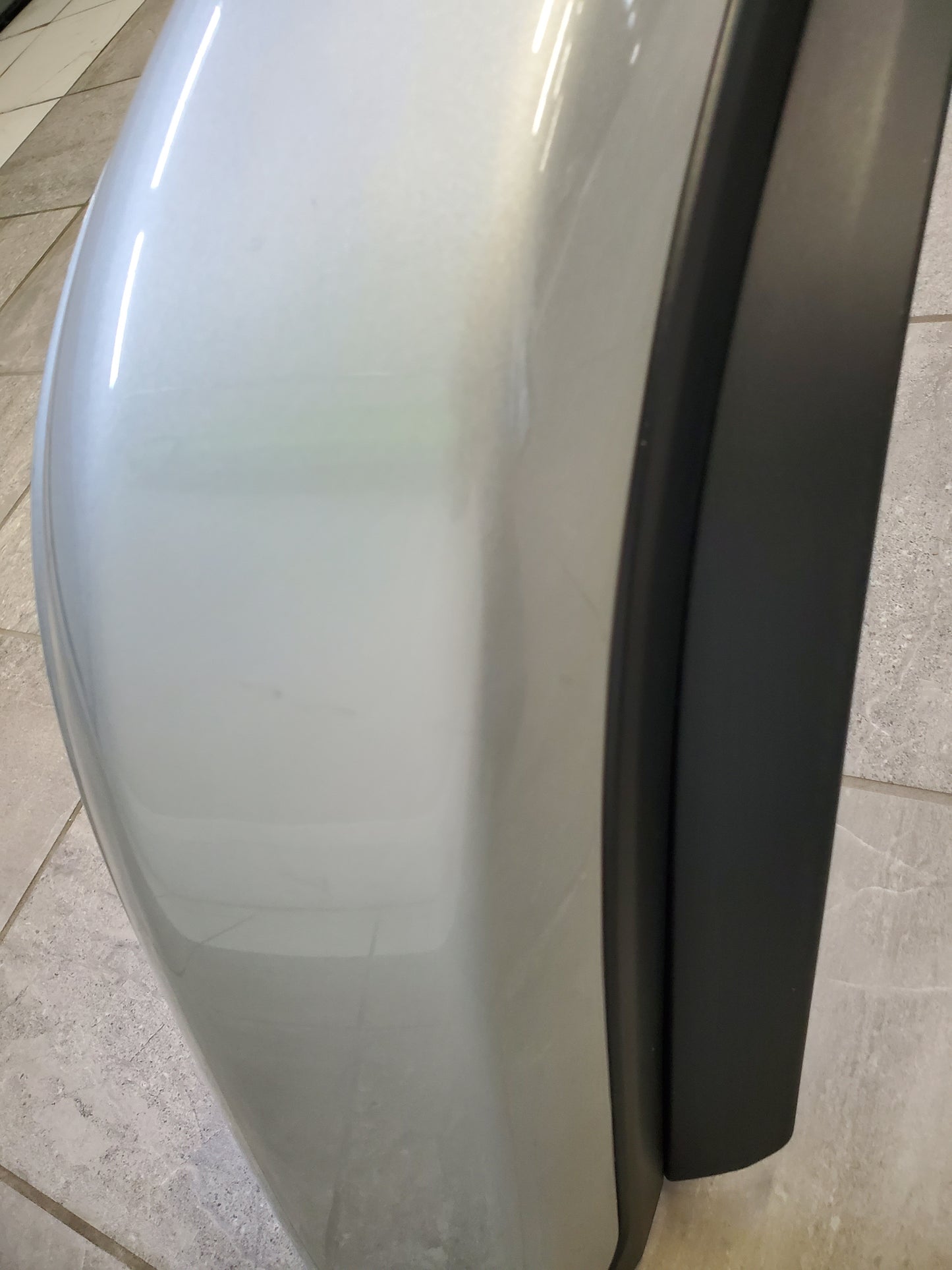 2018-2025 Jeep Wrangler JL Rubicon Rear Right Passenger Side Fender Flare in Silver Zynith