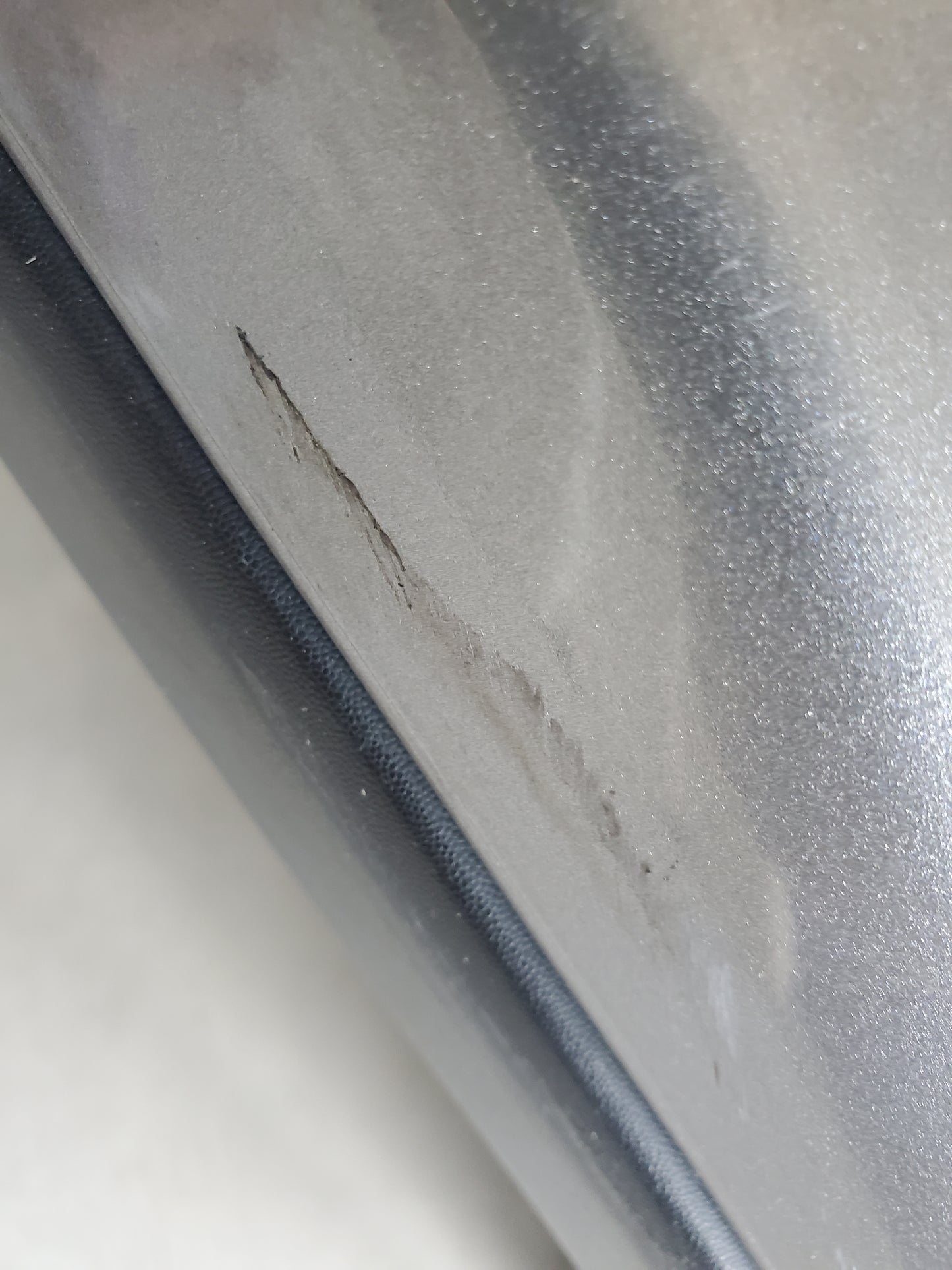 2018-2023 Jeep Wrangler JL Rubicon Rear Right Passenger Side Fender Flare Silver Metallic with Liner