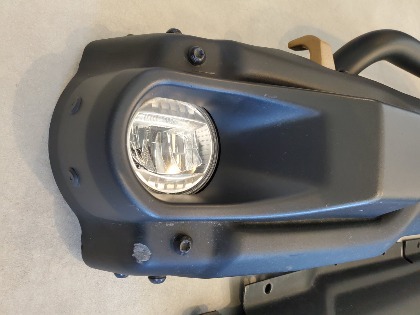 2018-2026 Jeep Wrangler JL Gladiator JT Front Bumper Steel OEM W/ LED Fog Lights