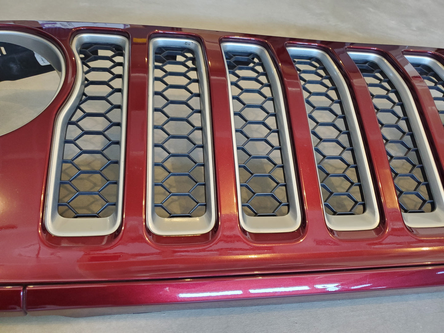 2018-2025 Jeep Wrangler JL Gladiator JT Sahara Grille OEM Snazzberry