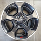 Single 2018-2025 Jeep Wrangler JL Gladiator JT Rubicon Wheel Charcoal 6KC87TRMAA