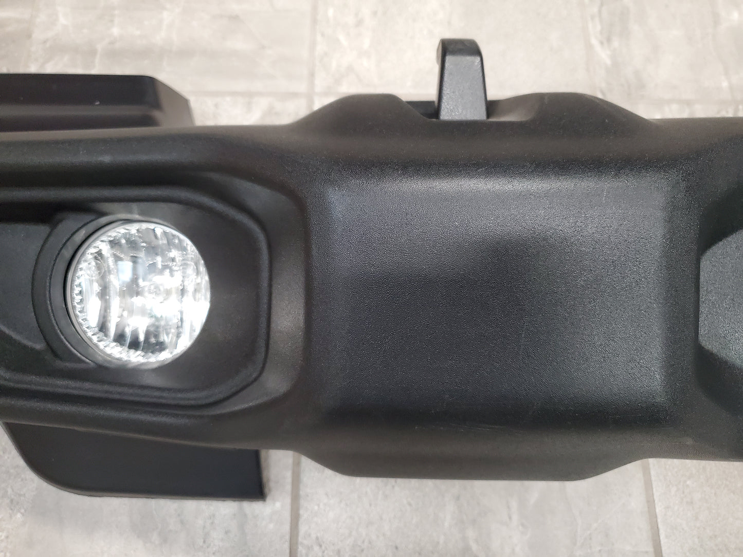 2018-2025 Jeep Wrangler JL Gladiator JT Sport Front Bumper With Halogen Fog Lights, Splash Guards