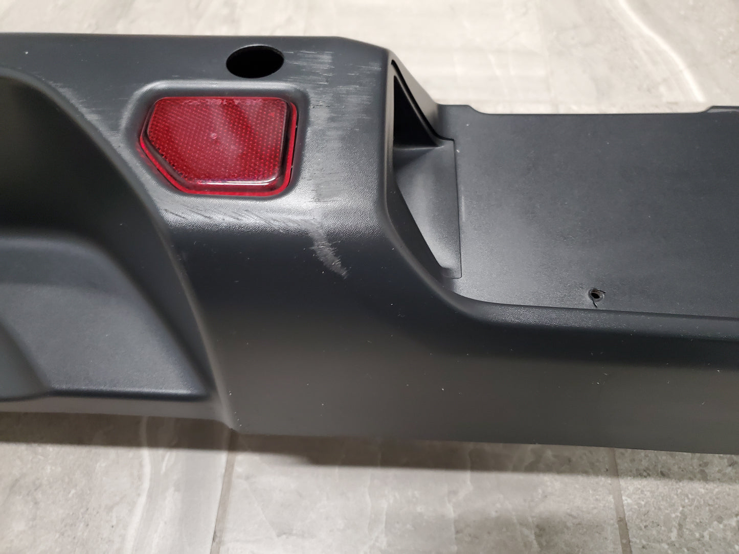 2018-2025 Jeep Wrangler JL Rear Bumper OEM With Park Assist Sensor Holes 6BX15TRMAB