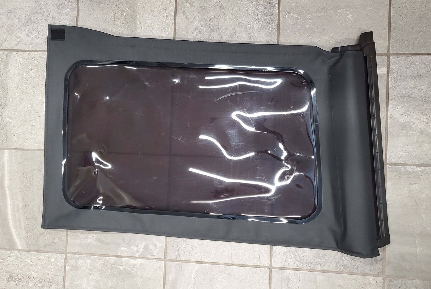 2018-2025 Jeep Wrangler JL Soft Top Window Left Driver's Side Black Diamond 5VP89SX9AK