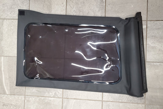 2018-2025 Jeep Wrangler JL Soft Top Window Left Driver's Side Black Diamond 5VP89SX9AK