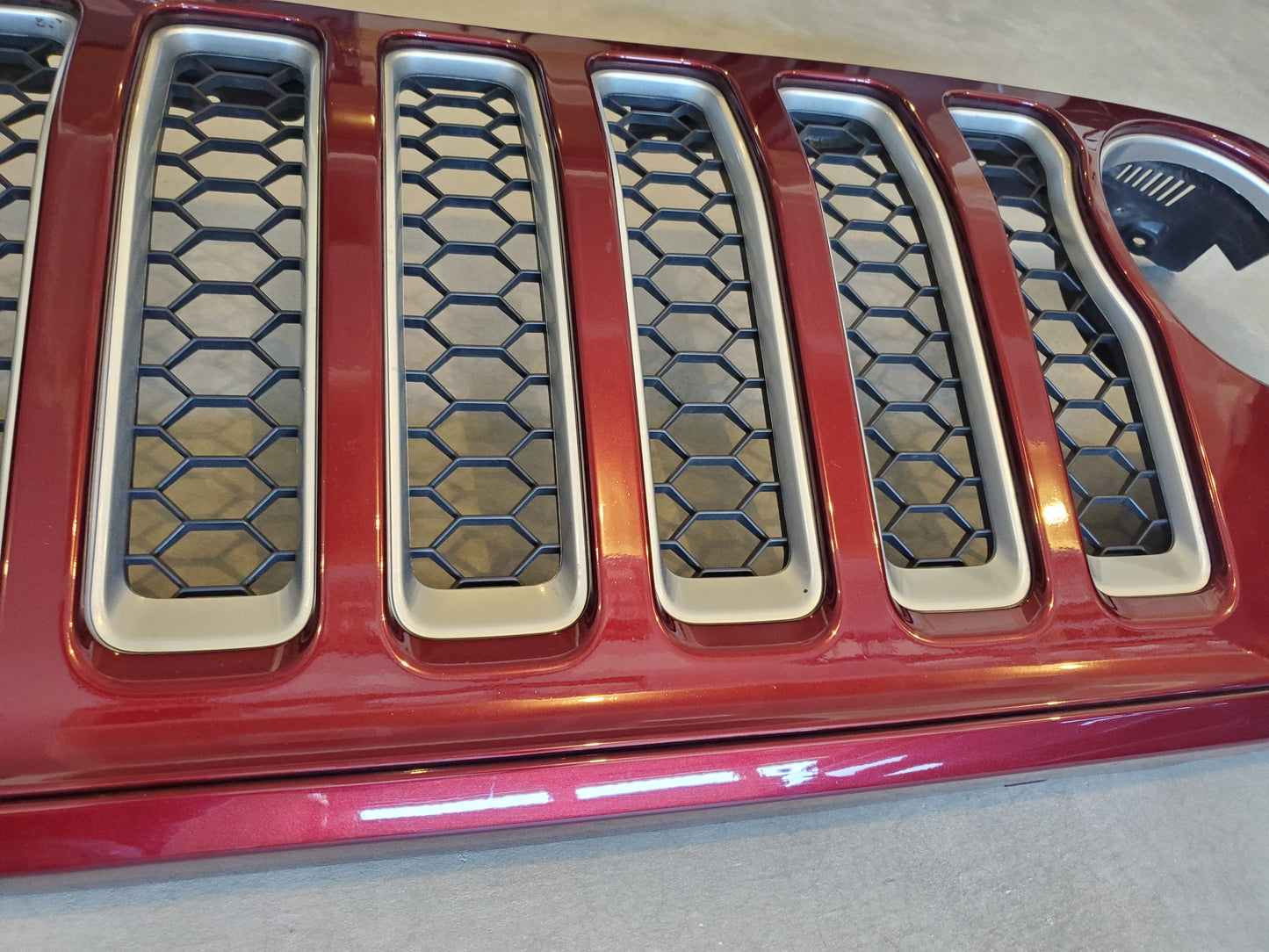 2018-2025 Jeep Wrangler JL Gladiator JT Sahara Grille OEM Snazzberry