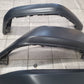 2018-2025 Jeep Wrangler JL Rubicon Fender Flares Set OEM Textured Black With LED DRL