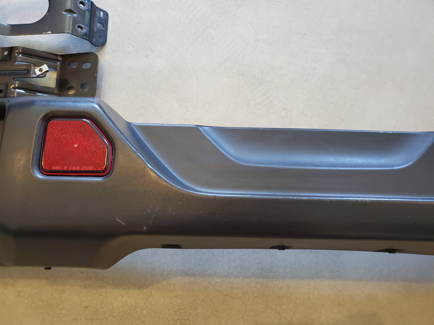 2018-2026 Jeep Wrangler JL Rear Bumper OEM No End Caps, No Park Assist With Brackets