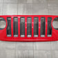 2018-2026 Jeep Wrangler JL Gladiator JT Sahara Grille OEM Firecracker Red 6BY79TRMAB