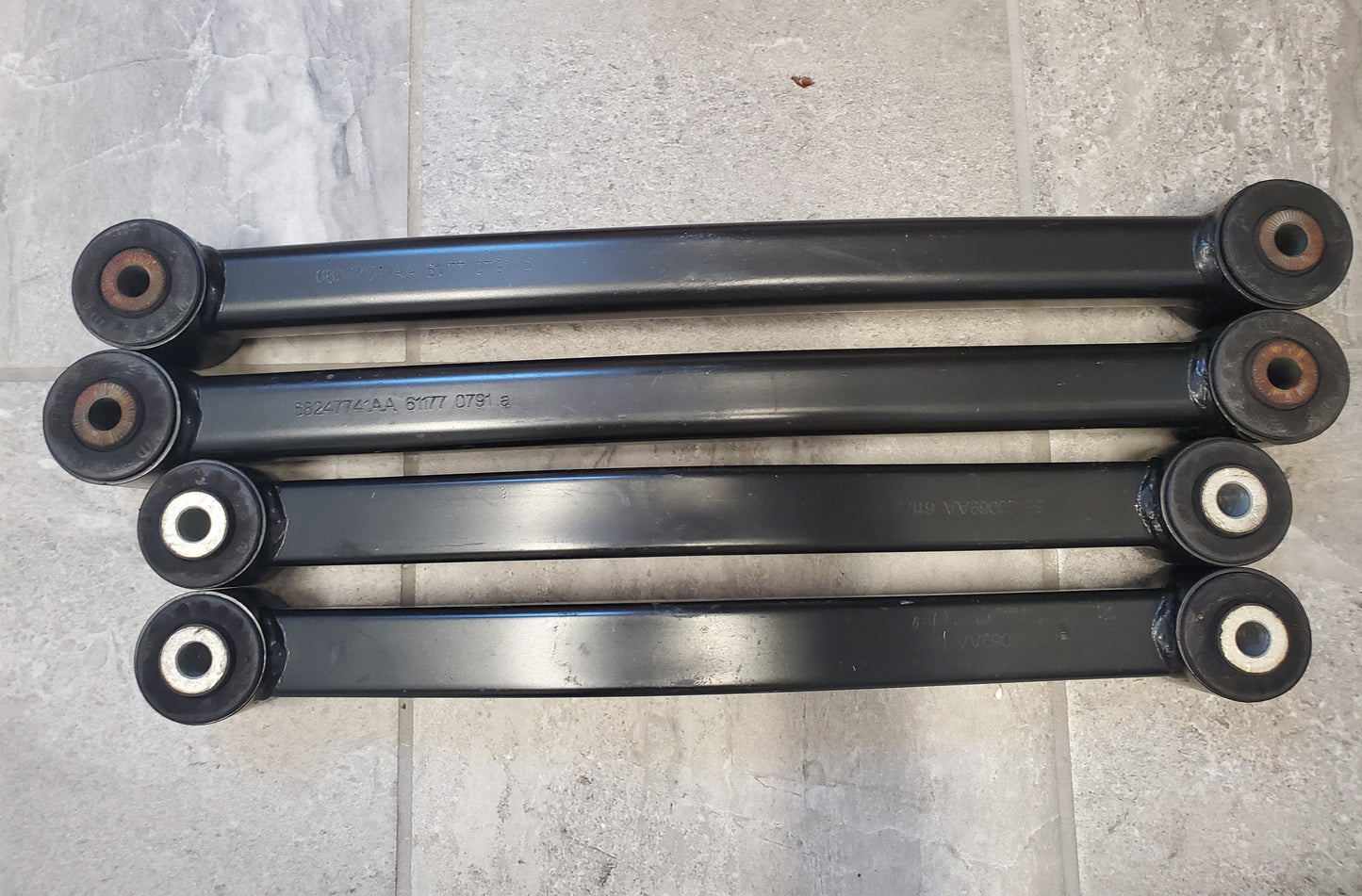2018-2025 Jeep Wrangler JL Rubicon Upper and Lower Rear Control Arms