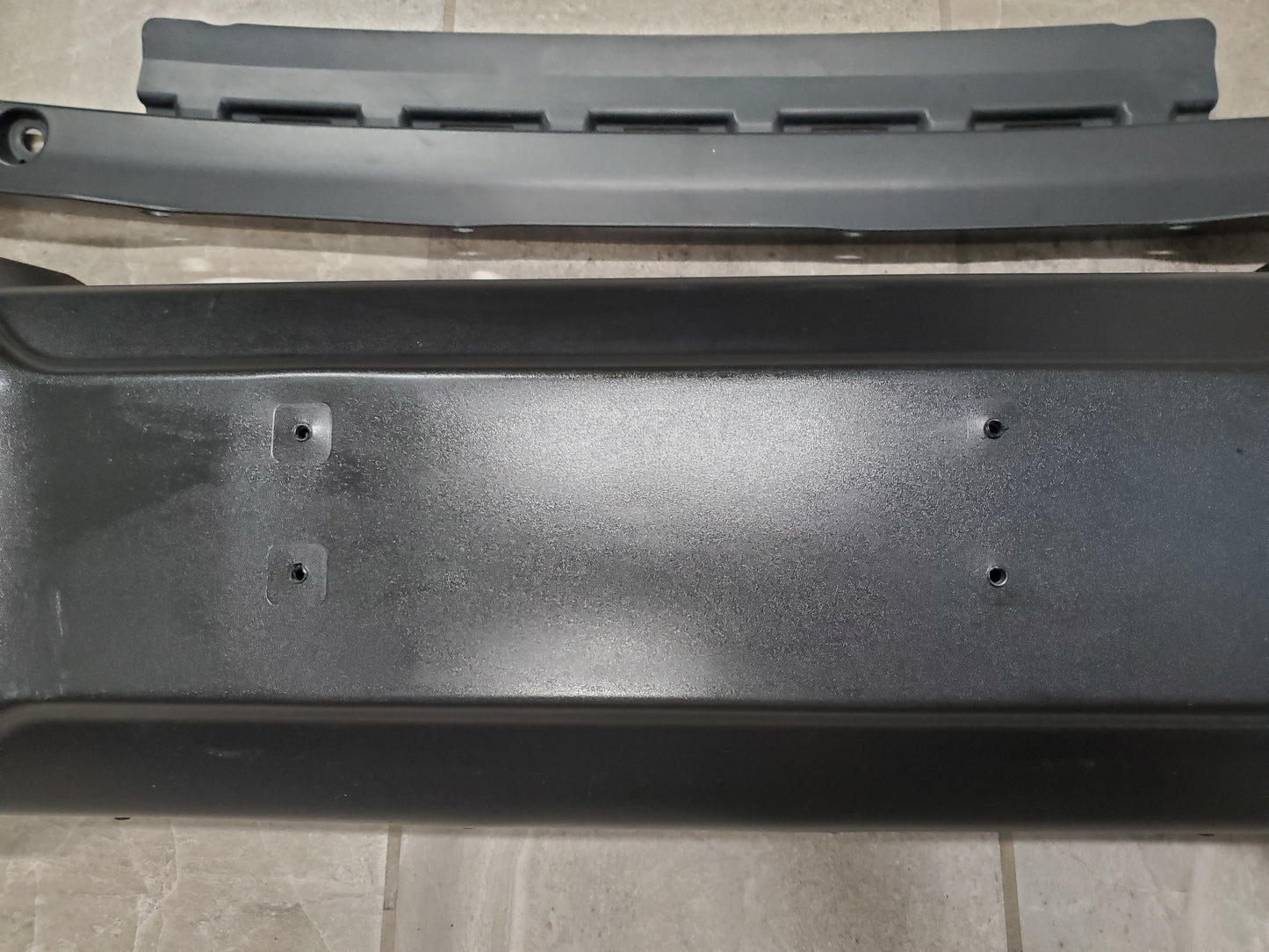 2018-2026 Jeep Wrangler JL Gladiator JT Sahara Front Bumper With Fog Lights and Black Trim