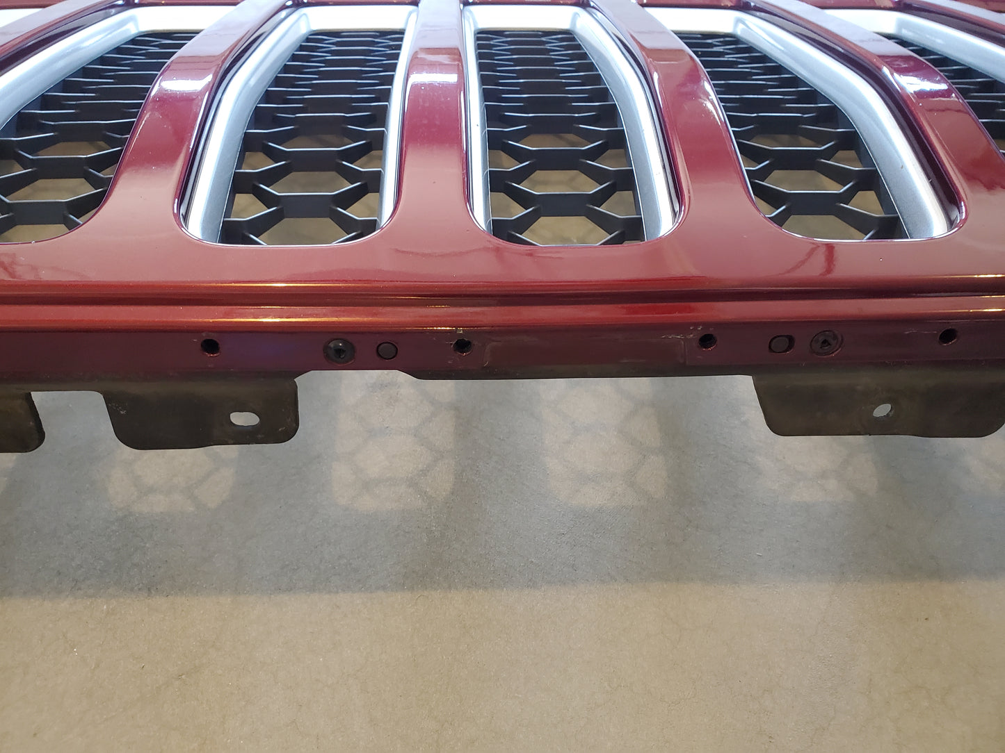 2018-2025 Jeep Wrangler JL Gladiator JT Sahara Grille OEM Snazzberry