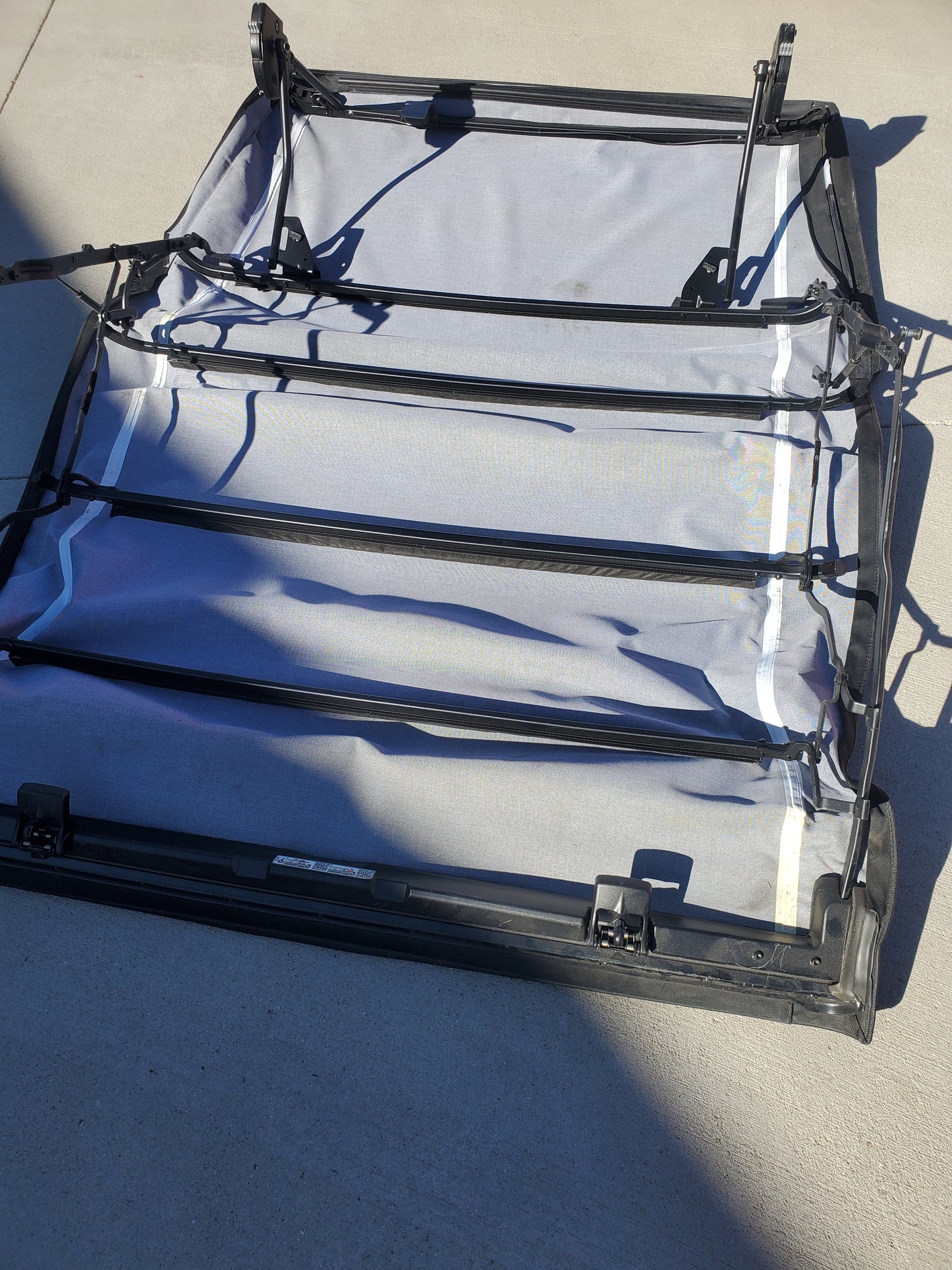 2018-2026 Jeep Wrangler JL 4 Door Soft Top Canopy Black Diamond OEM