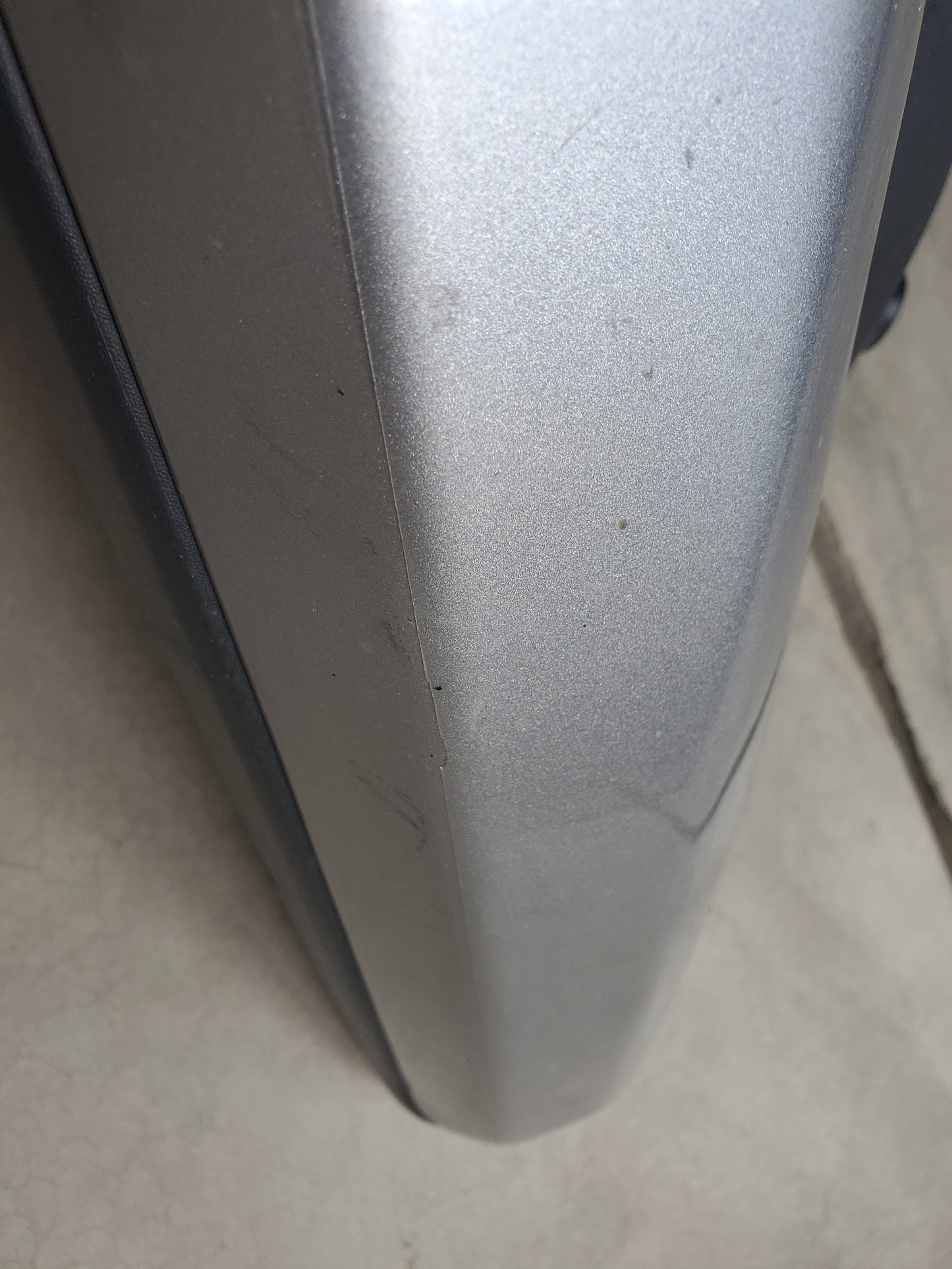2018-2023 Jeep Wrangler JL Rubicon Rear Right Passenger Side Fender Flare Silver Metallic with Liner
