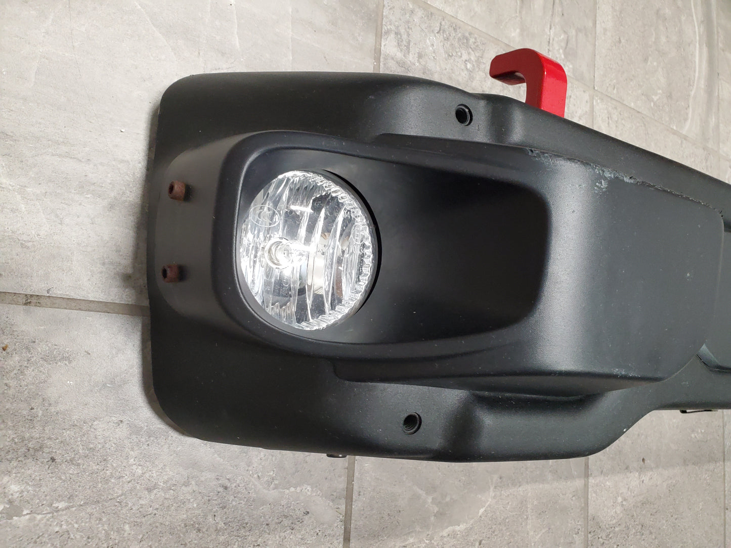 2007-2018 Jeep Wrangler JK Hard Rock Steel Front Bumper OEM No End Caps