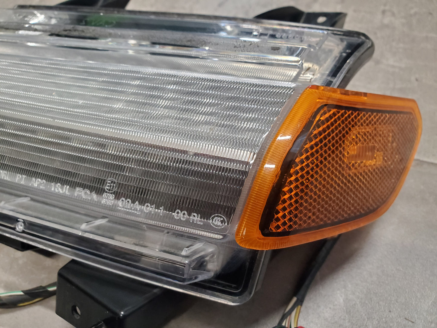 2018-2025 Jeep Wrangler JL Gladiator JT Fender Flares LED DRL Running Light Left 55112885AH