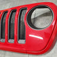 2018-2026 Jeep Wrangler JL Gladiator JT Sahara Grille OEM Firecracker Red 6BY79TRMAB