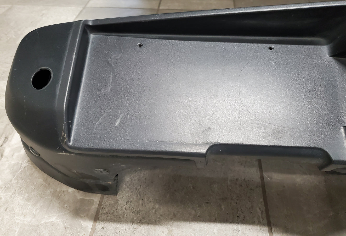 2018-2025 Jeep Wrangler JL Steel Rear Bumper OEM With End Caps, Park Assist