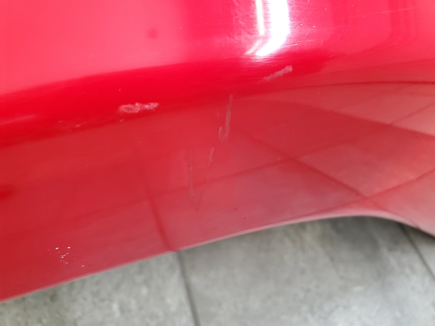 2007-2018 Jeep Wrangler JK Fender Flares OEM Rear Right, Passenger Side Firecracker Red