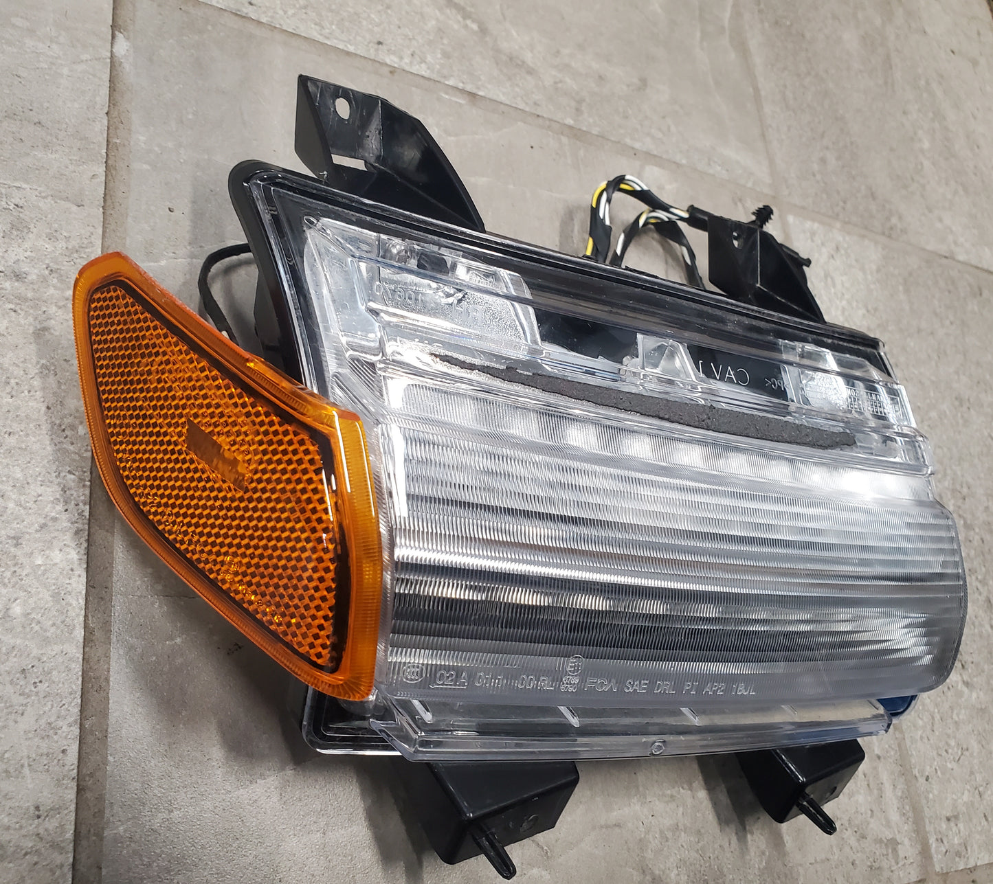 2018-2025 Jeep Wrangler JL Gladiator JT Fender Flares LED DRL Running Light Right 55112884AG