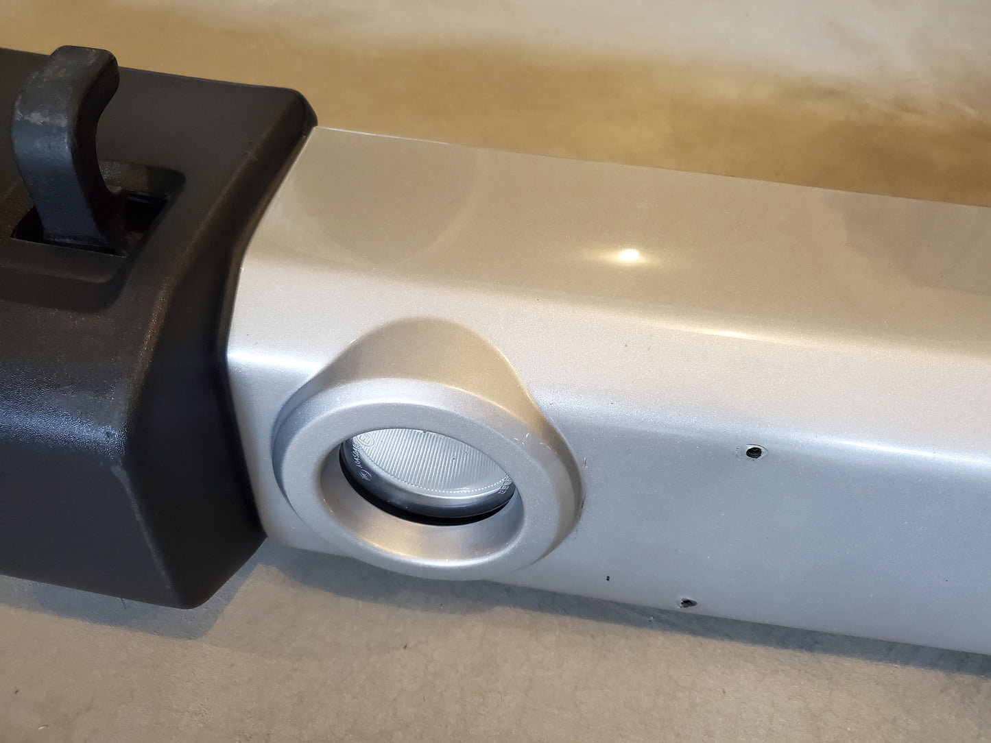 2007-2018 Jeep Wrangler JK Front Bumper OEM With Silver Cover and Fog Lights