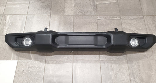 2018-2025 Jeep Wrangler JL Gladiator JT Sport Front Bumper OEM With Fog Lights No Splash Guards