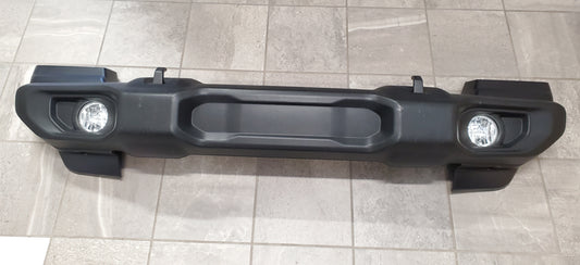 2018-2025 Jeep Wrangler JL Gladiator JT Sport Front Bumper With Halogen Fog Lights, Tow Hooks