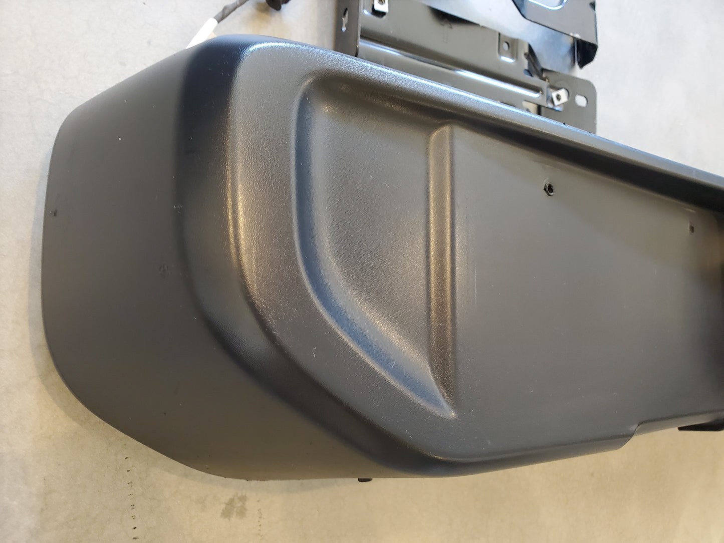 2018-2026 Jeep Wrangler JL Rear Bumper OEM No End Caps, No Park Assist With Brackets