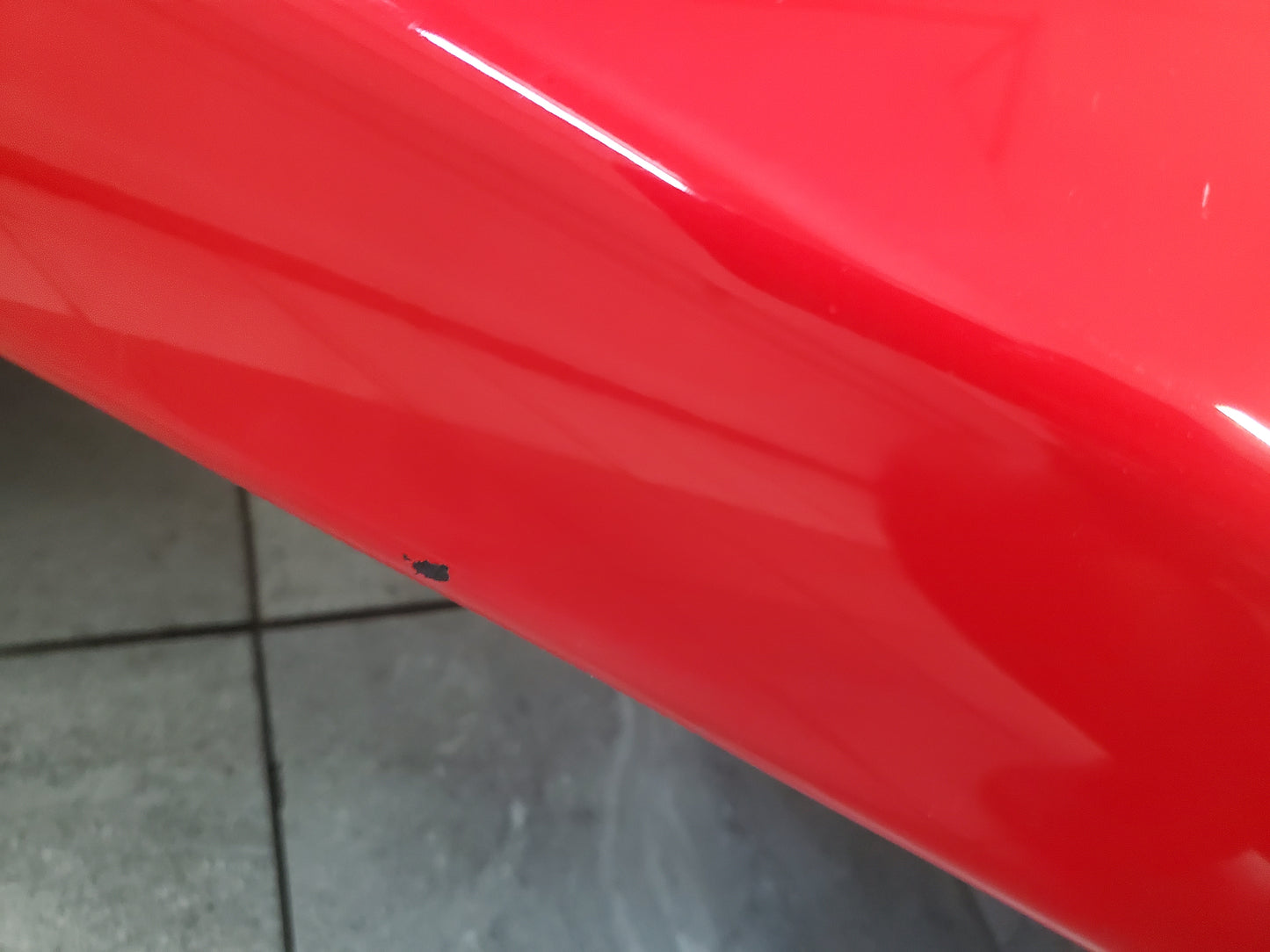 2007-2018 Jeep Wrangler JK Fender Flares OEM Rear Left Driver's Side Firecracker Red