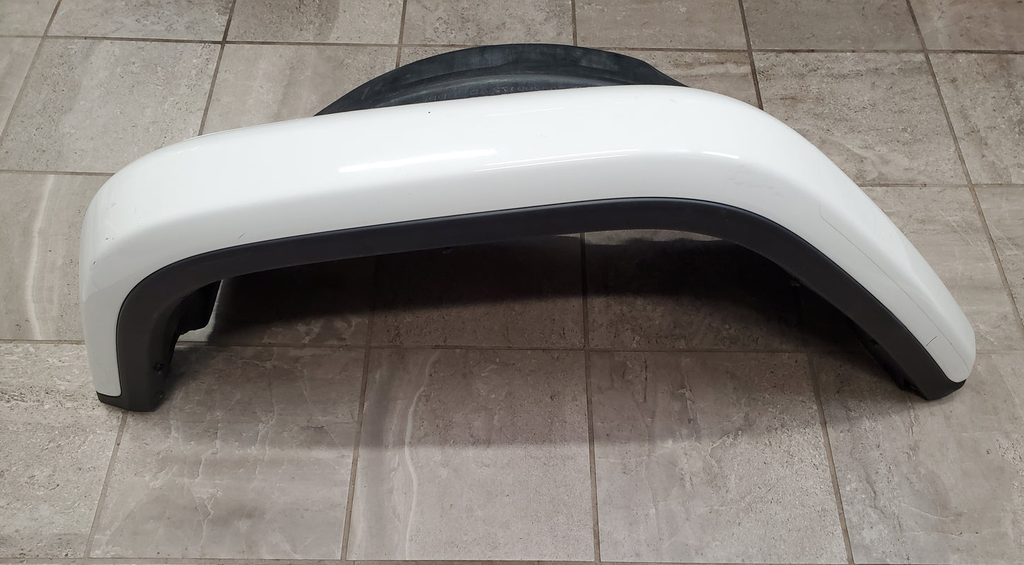 2018-2025 Jeep Wrangler JL Rubicon Rear Right Passenger Side Flare Bright White