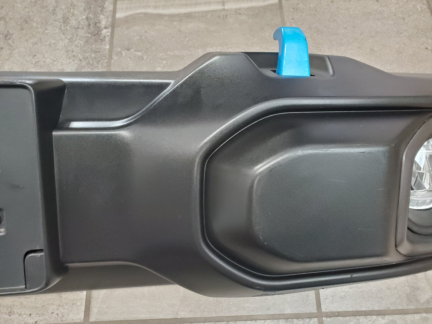 2018-2025 Jeep Wrangler JL Gladiator JT 4Xe Front Bumper With LED Fog Lights, Blue Tow Hooks