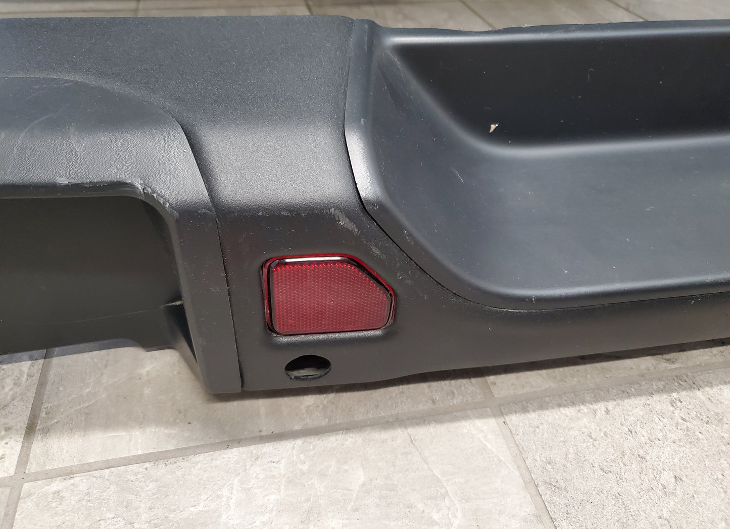 2018-2025 Jeep Wrangler JL Steel Rear Bumper OEM With End Caps, Park Assist