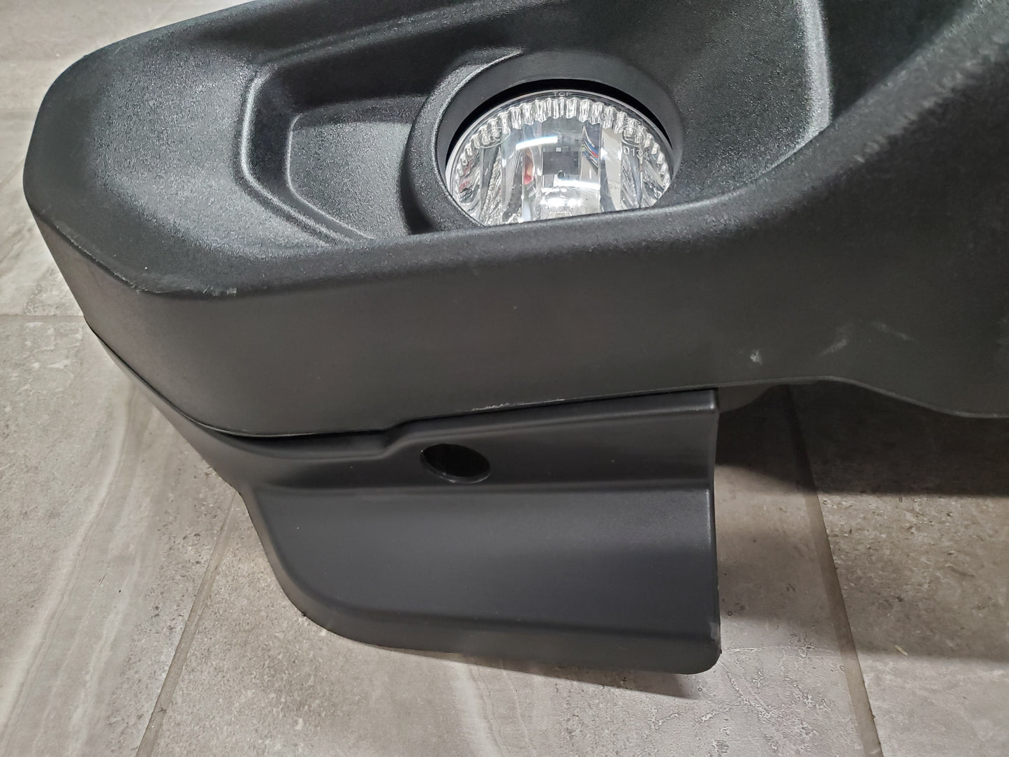 2018-2025 Jeep Wrangler JL Gladiator JT Sport Front Bumper With Halogen Fog Lights, Tow Hooks