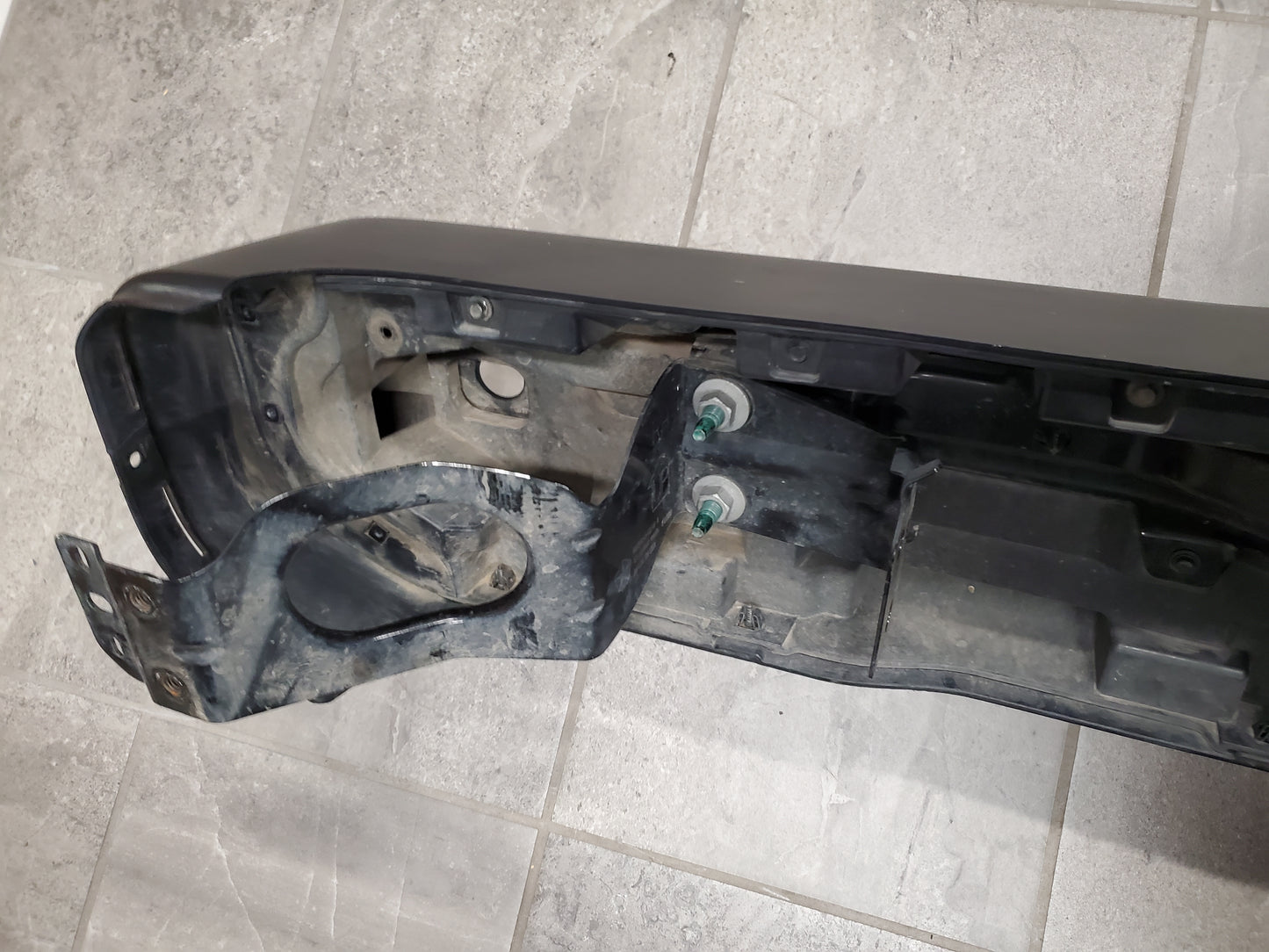 2018-2025 Jeep Wrangler JL Rear Bumper OEM With Park Assist Sensor Holes 6BX15TRMAB