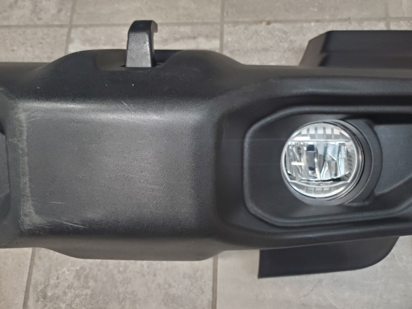 2018-2025 Jeep Wrangler JL Gladiator JT Sport Front Bumper With LED Fog Lights, Tow Hooks