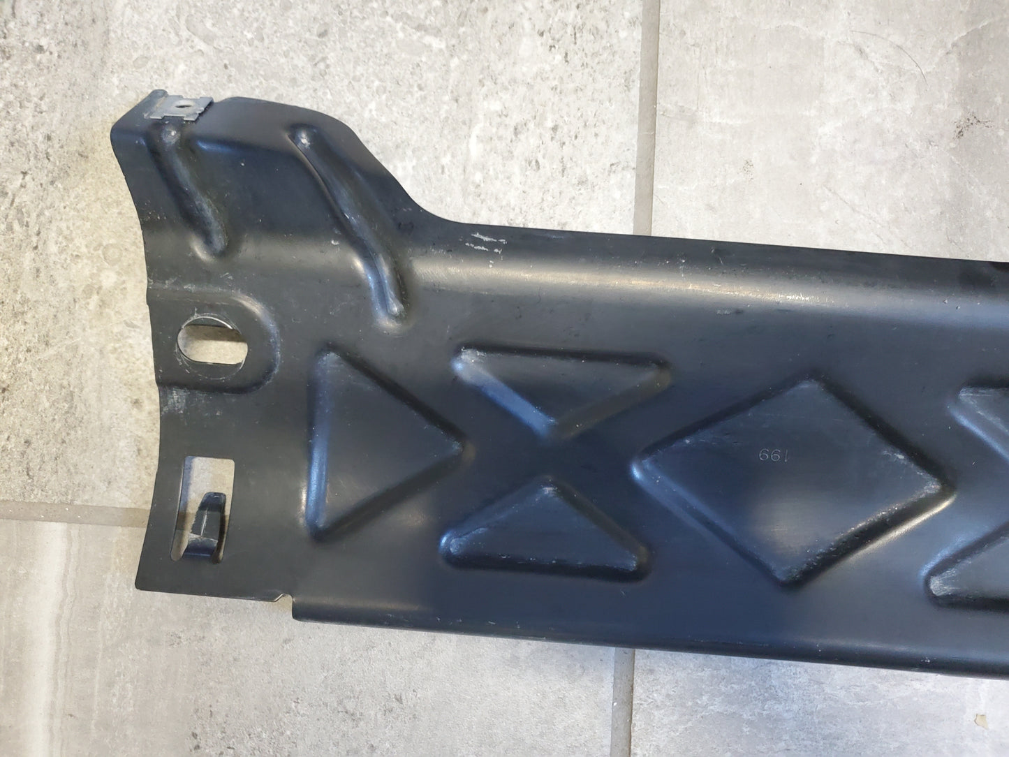 2018-2025 Jeep Wrangler JL Front Bumper Lower Air Dam Skid Plate Brace OEM 360862AB