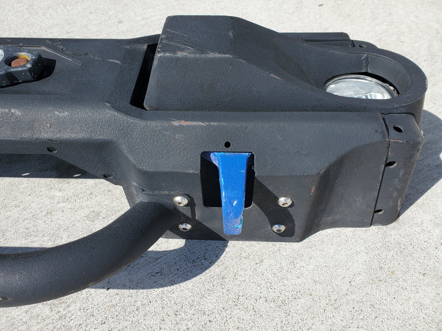 2018-2025 Jeep Wrangler JL Gladiator JT DV8 Offroad Modular Front Bumper No End Caps
