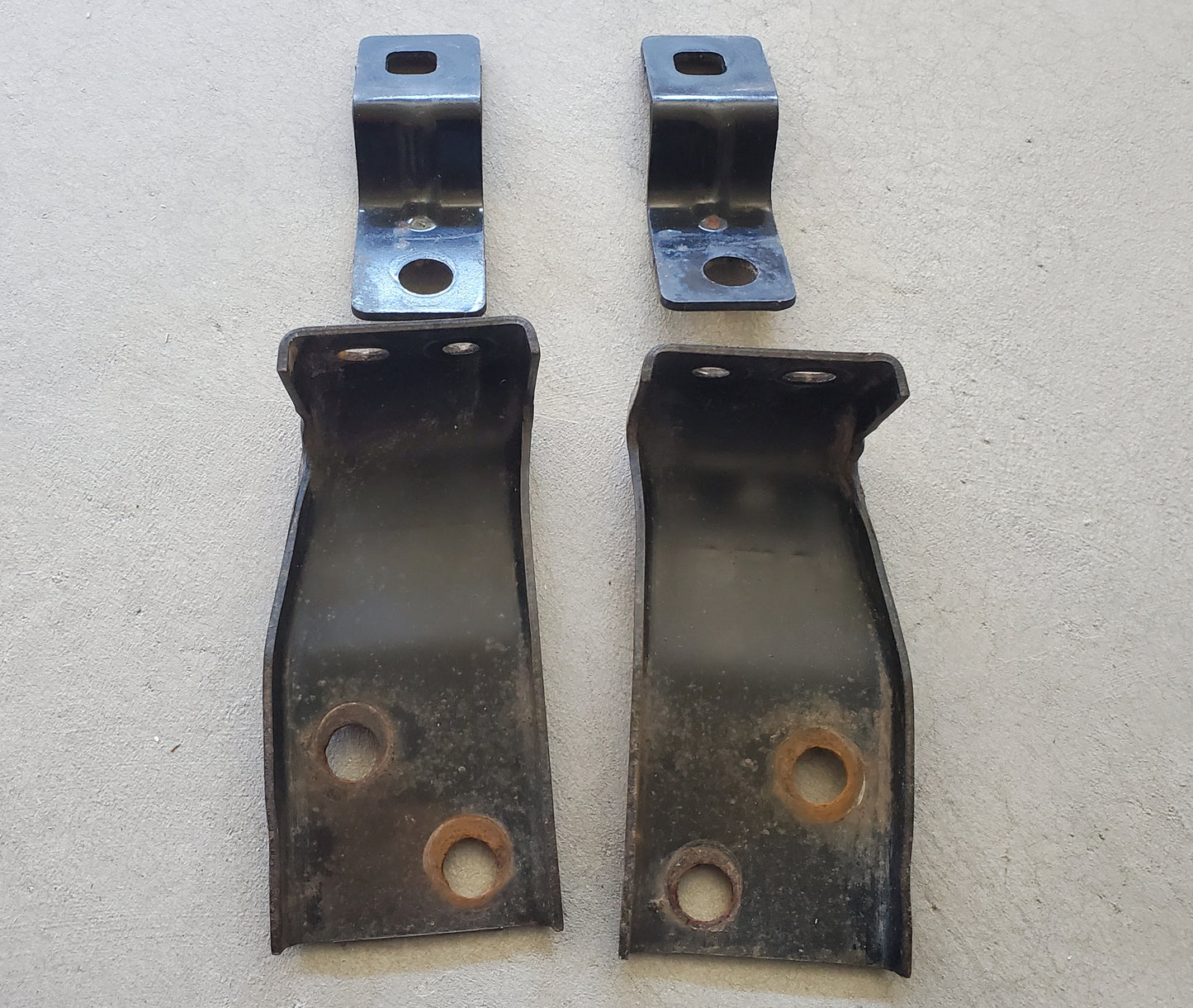 2007-2018 Jeep Wrangler JK Rear Bumper Brackets OEM