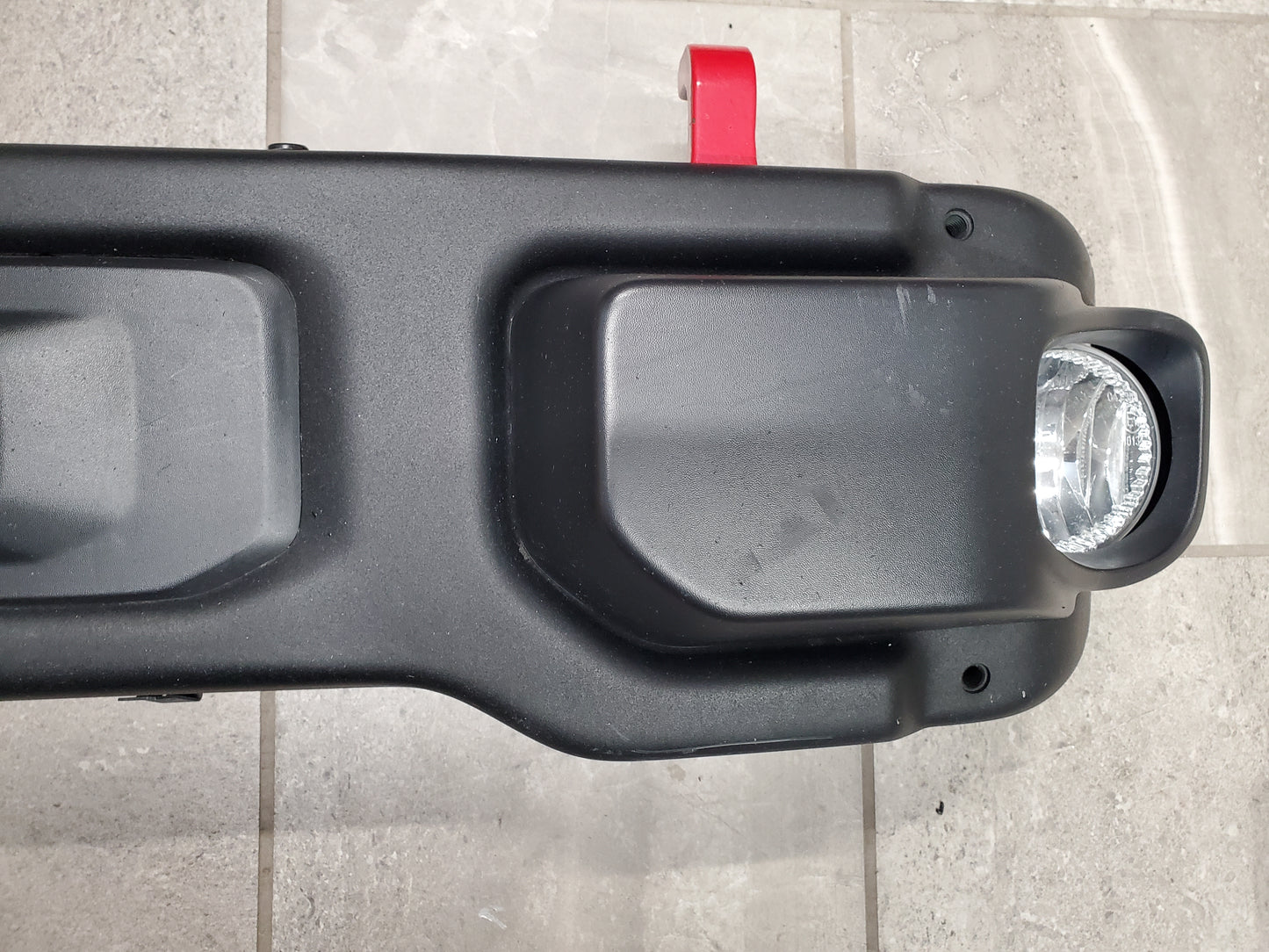 2007-2018 Jeep Wrangler JK Hard Rock Steel Front Bumper OEM No End Caps