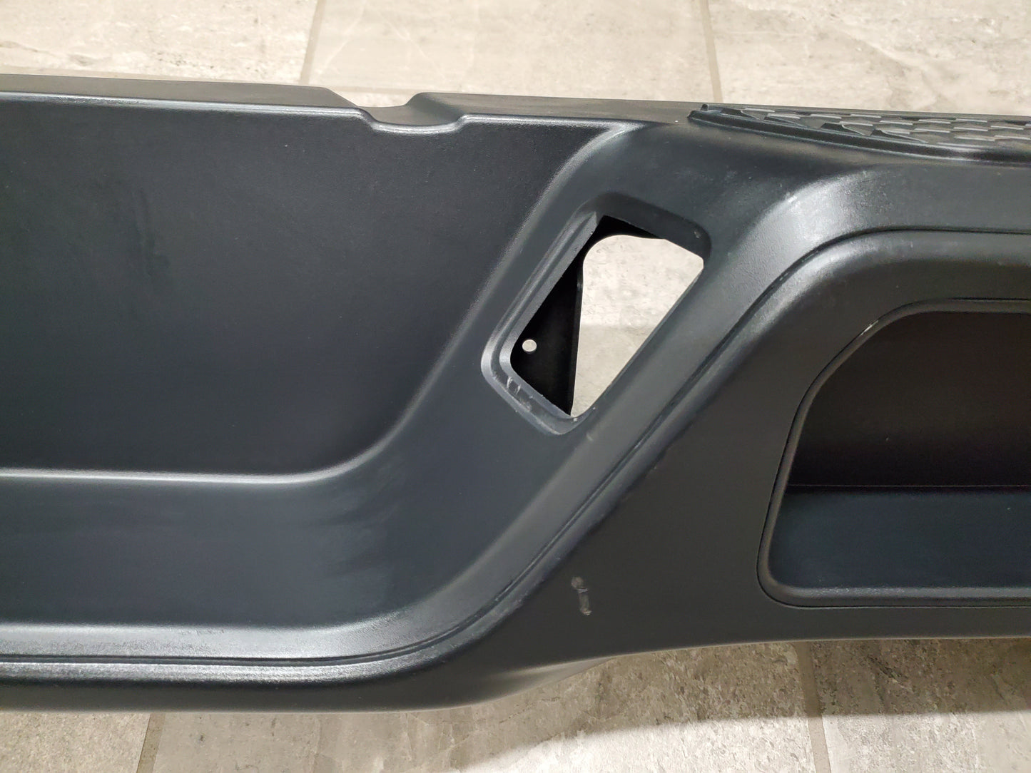 2020-2025 Jeep Gladiator JT Sport Rear Bumper OEM Without Sensor Holes