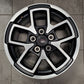 Single 2018-2025 Jeep Wrangler JL Gladiator JT Rubicon Wheel Silver/Black 04755601AA